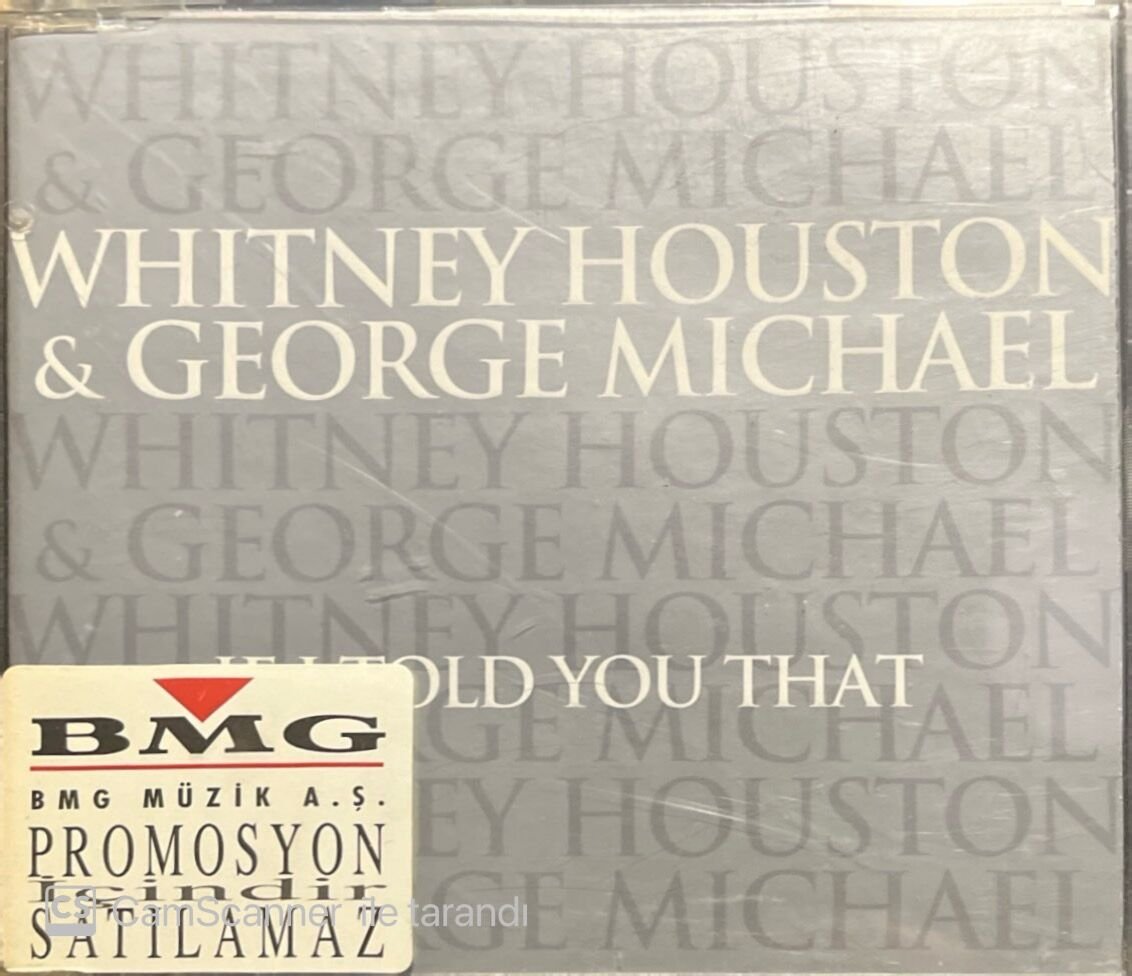 Whitney Houston & George Michael If I Told That Maxi Single CD