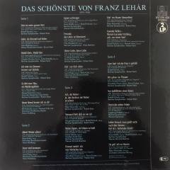 Franz Lehar 2 LP Klasik Box Set Plak