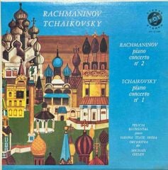 Rachmaninov Tchaikovsky Piano Concerto Classic LP Plak