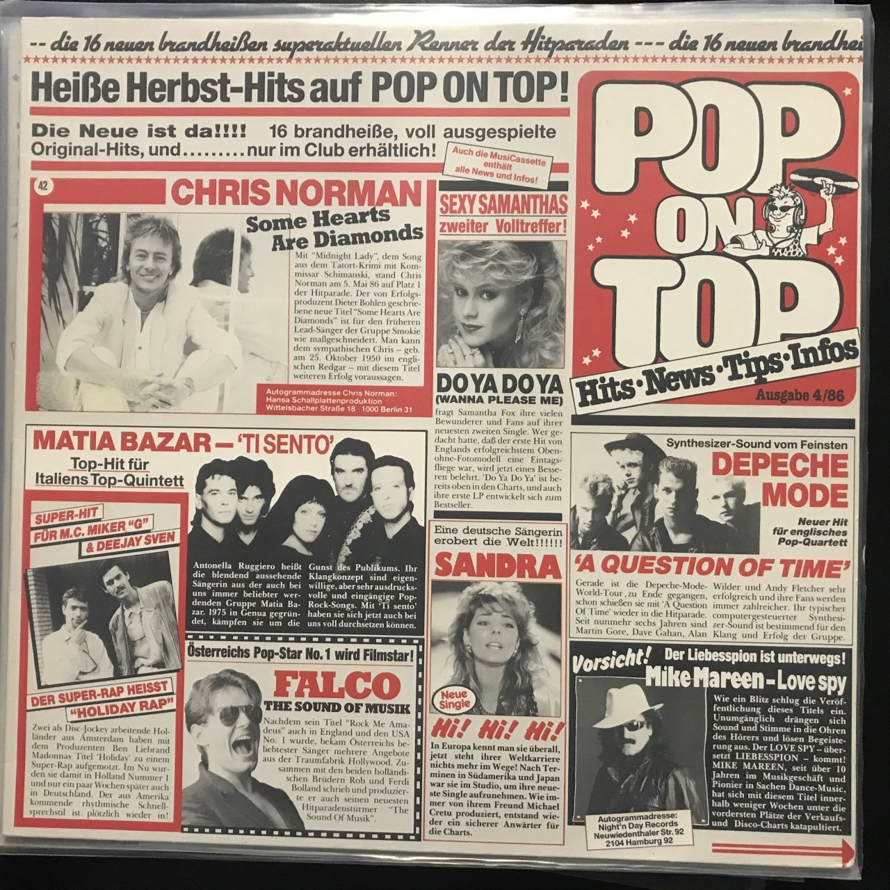 Pop On Top LP Plak