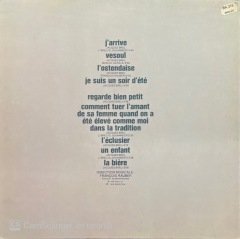 Jacques Brel Vesoul 4 LP Plak