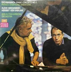 Rachmaninov Piano Concerto No.2 Franck Symphonic Variations Classic LP Plak