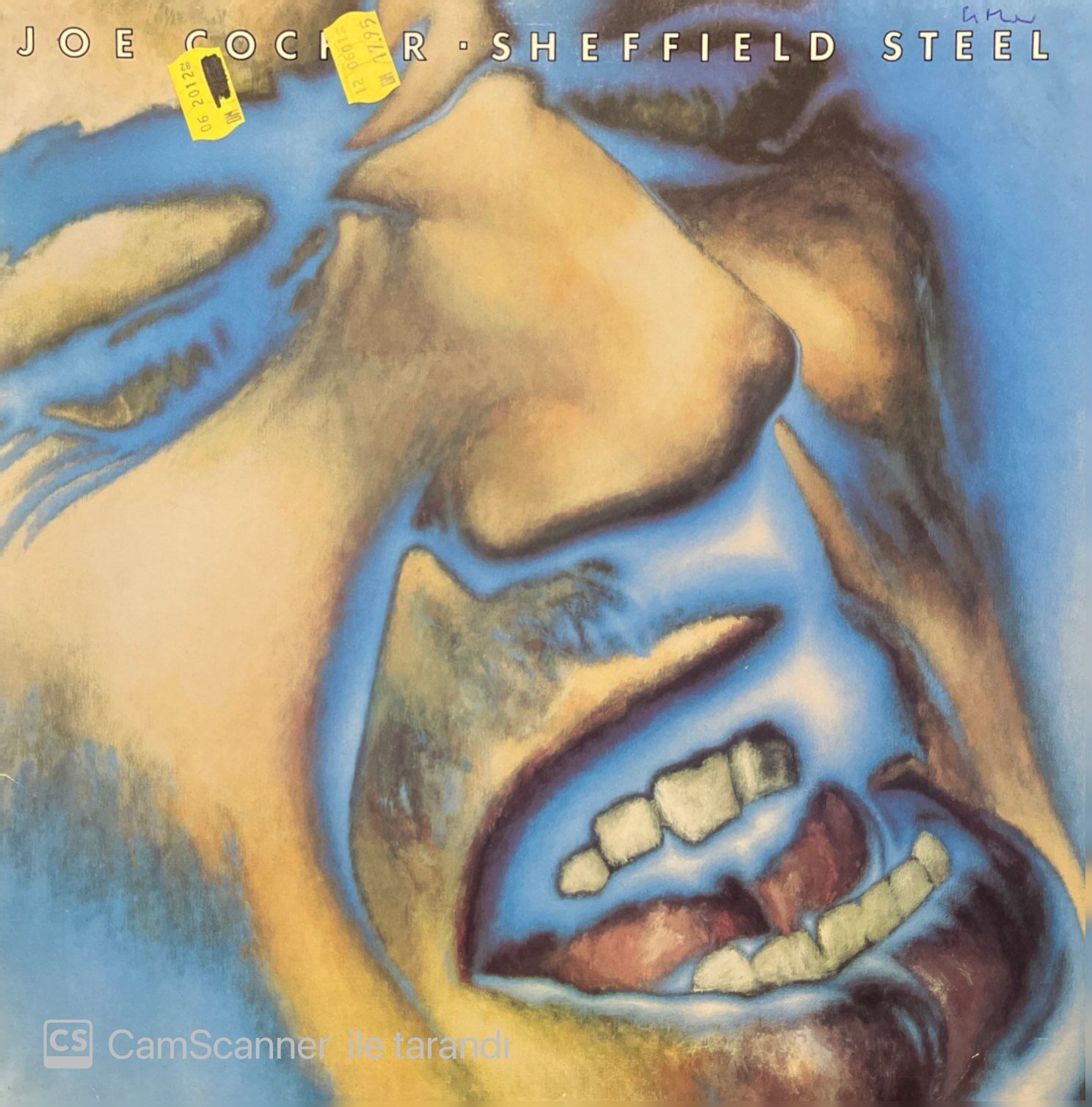 Joe Cocker Sheffield Steel LP Plak