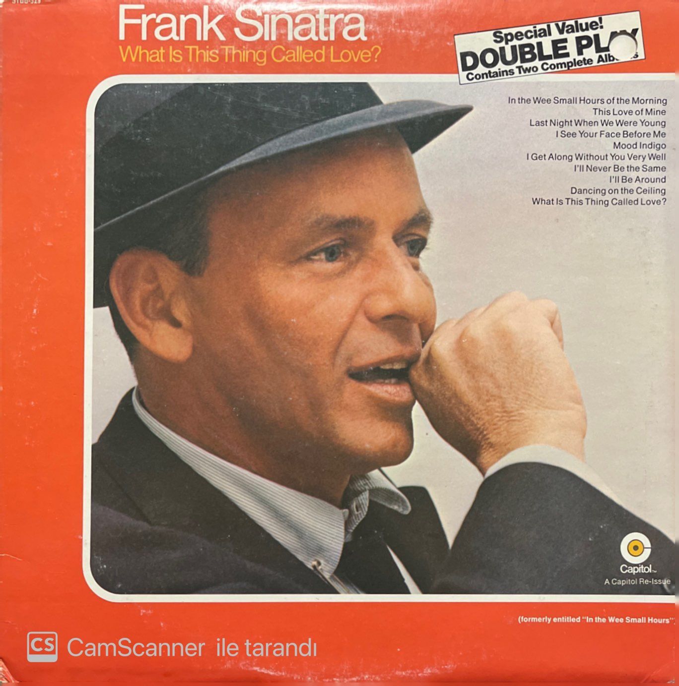 Frank Sinatra What Is This Thing Called Love Double LP Plak