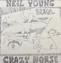 Neil Young Zuma Crazy Horse LP Plak
