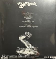 Whitesnake Ready An' Willing Limited Edition Coloured Vinyl LP Plak