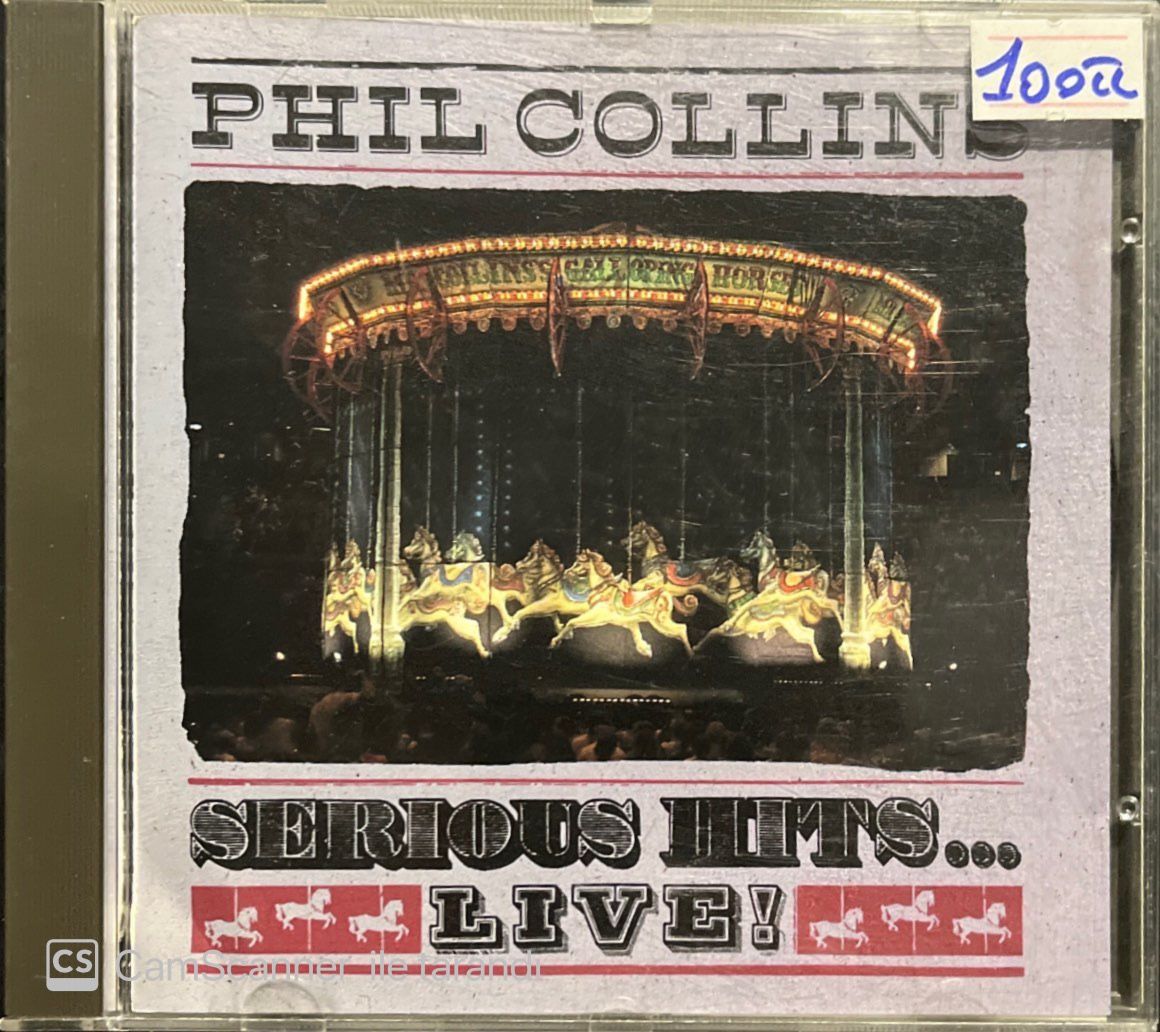 Phil Collins Sersious Hits Live CD