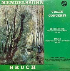 Mendelssohn Bruch Violin Concerti Classic LP Plak