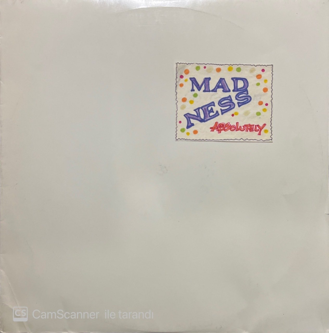 Madness Absolutely LP Plak