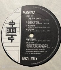 Madness Absolutely LP Plak