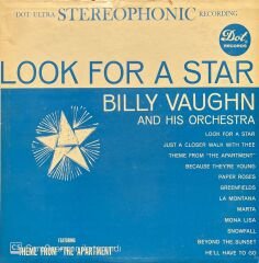 Billy Vaughn Look For A Star LP Plak