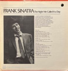 Frank Sinatra Swingin Sinatra Double LP Plak