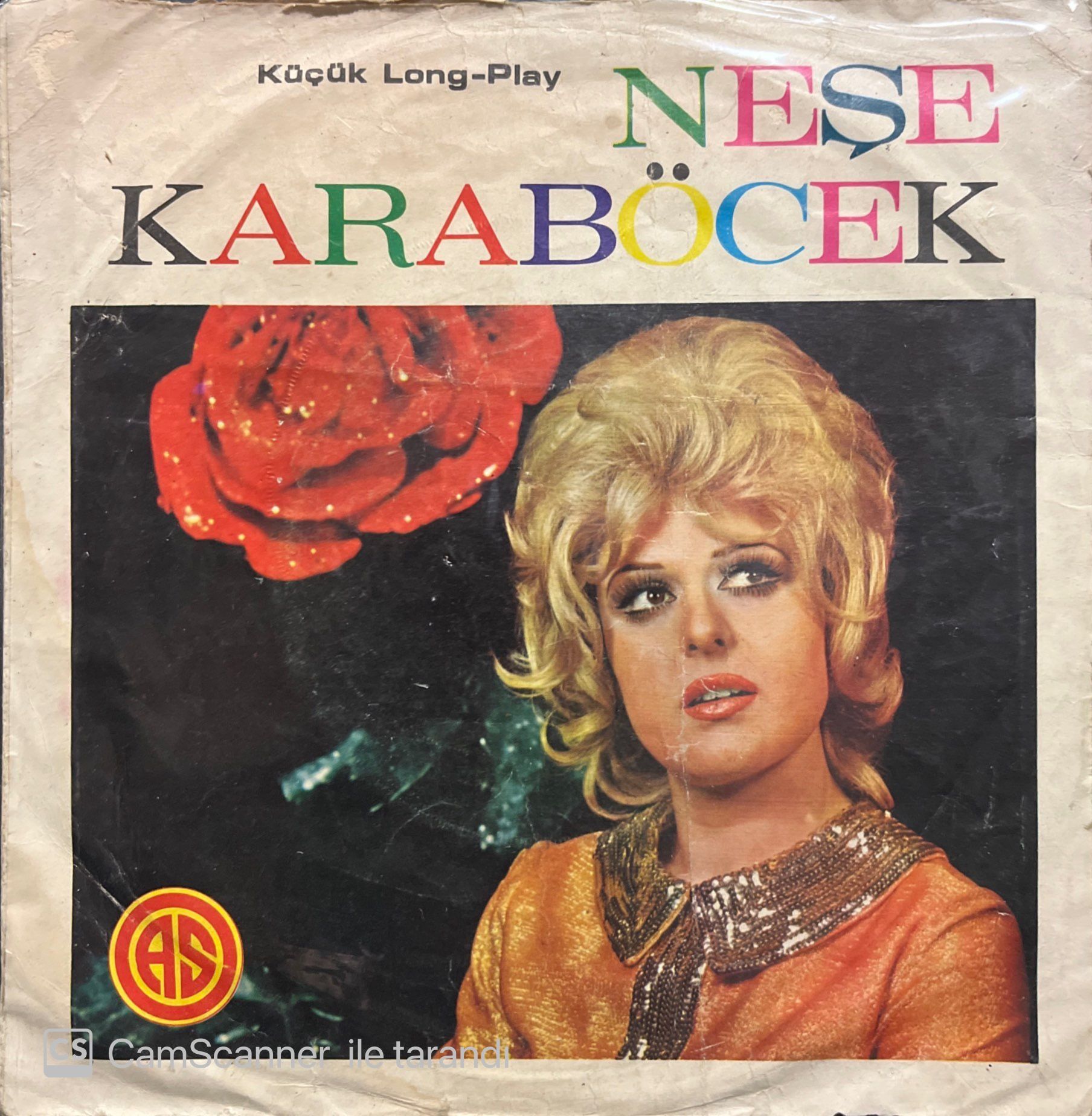 Neşe Karaböcek Mini Lp Gök Yüzünde Yalnız Gezen Yıldızlar 45lik Plak