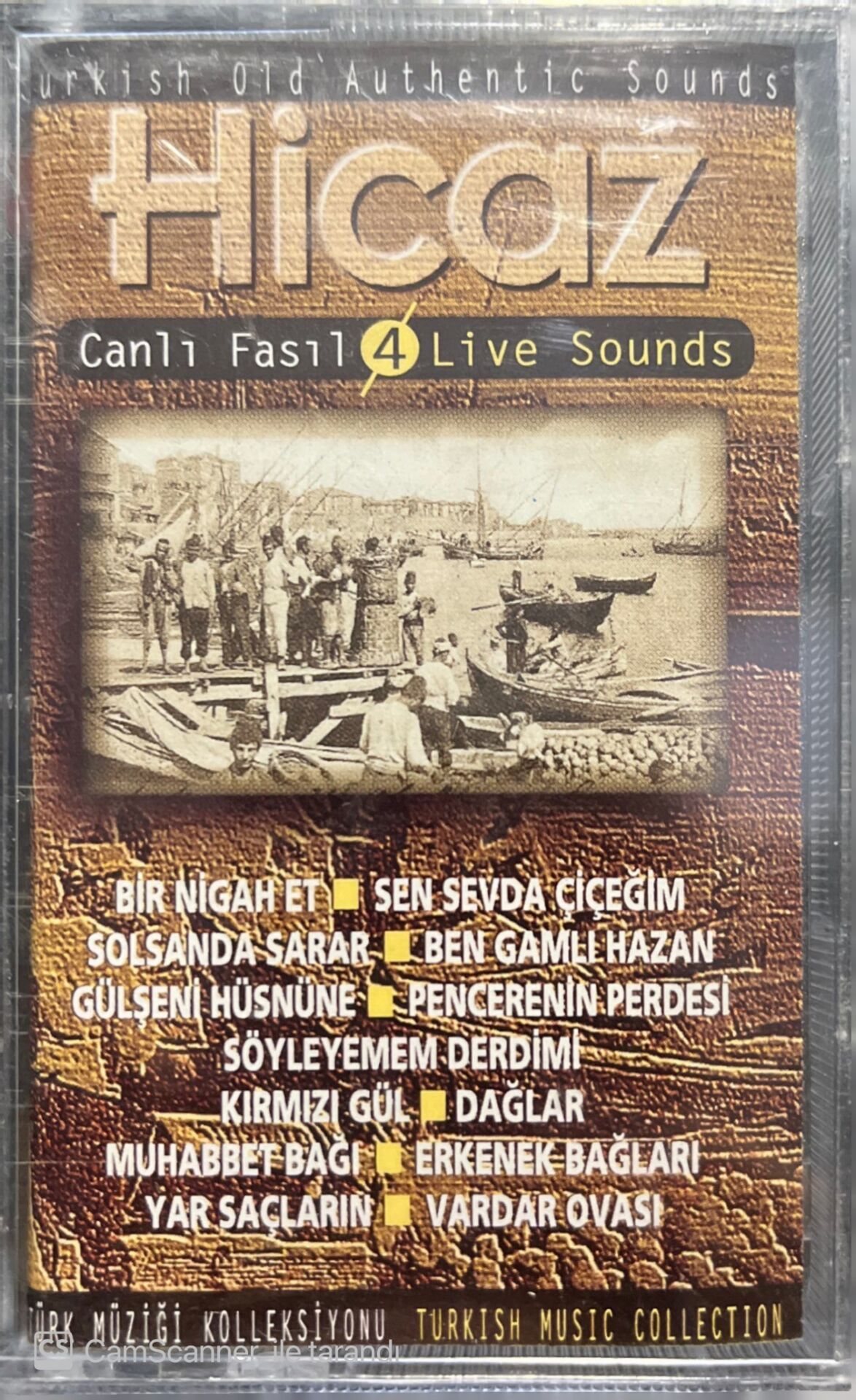 Hicaz Canlı Fasıl 4 Açılmamış Jelatininde Kaset