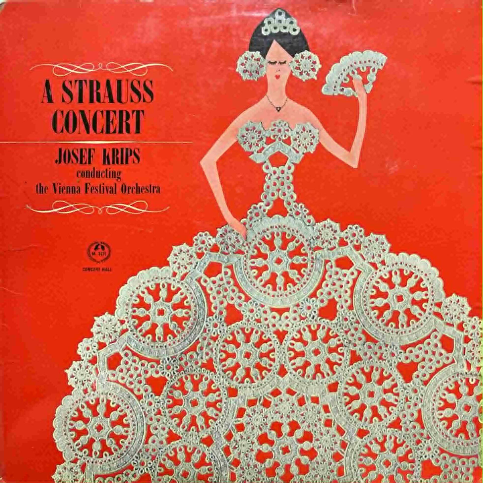 A Staruss Concert Josef Krips Classic LP Plak