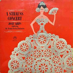 A Staruss Concert Josef Krips Classic LP Plak