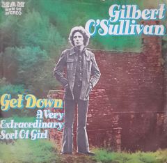 GilbertO'Sullivan Get Down 45lik Plak