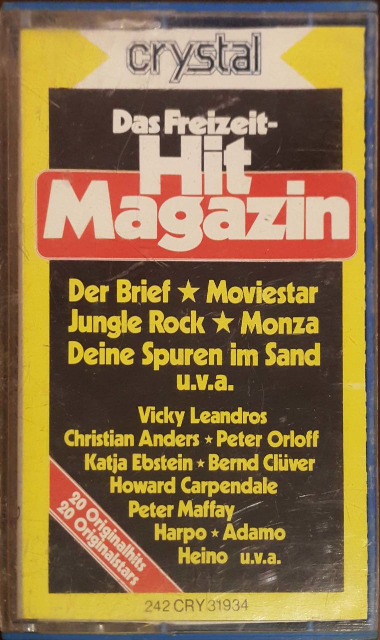 Crystal Das Freizeit Hit Magazin  Kaset