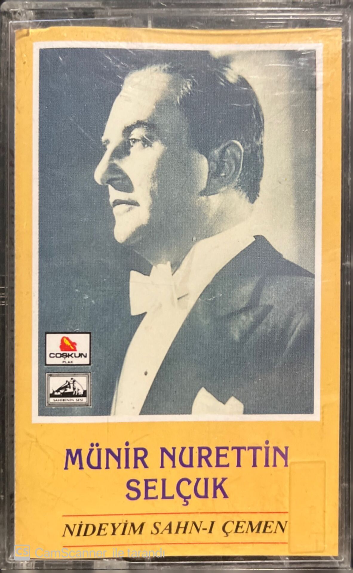 Münir Nurettin Selçuk Nideyim Sahn-ı Çemen Kaset