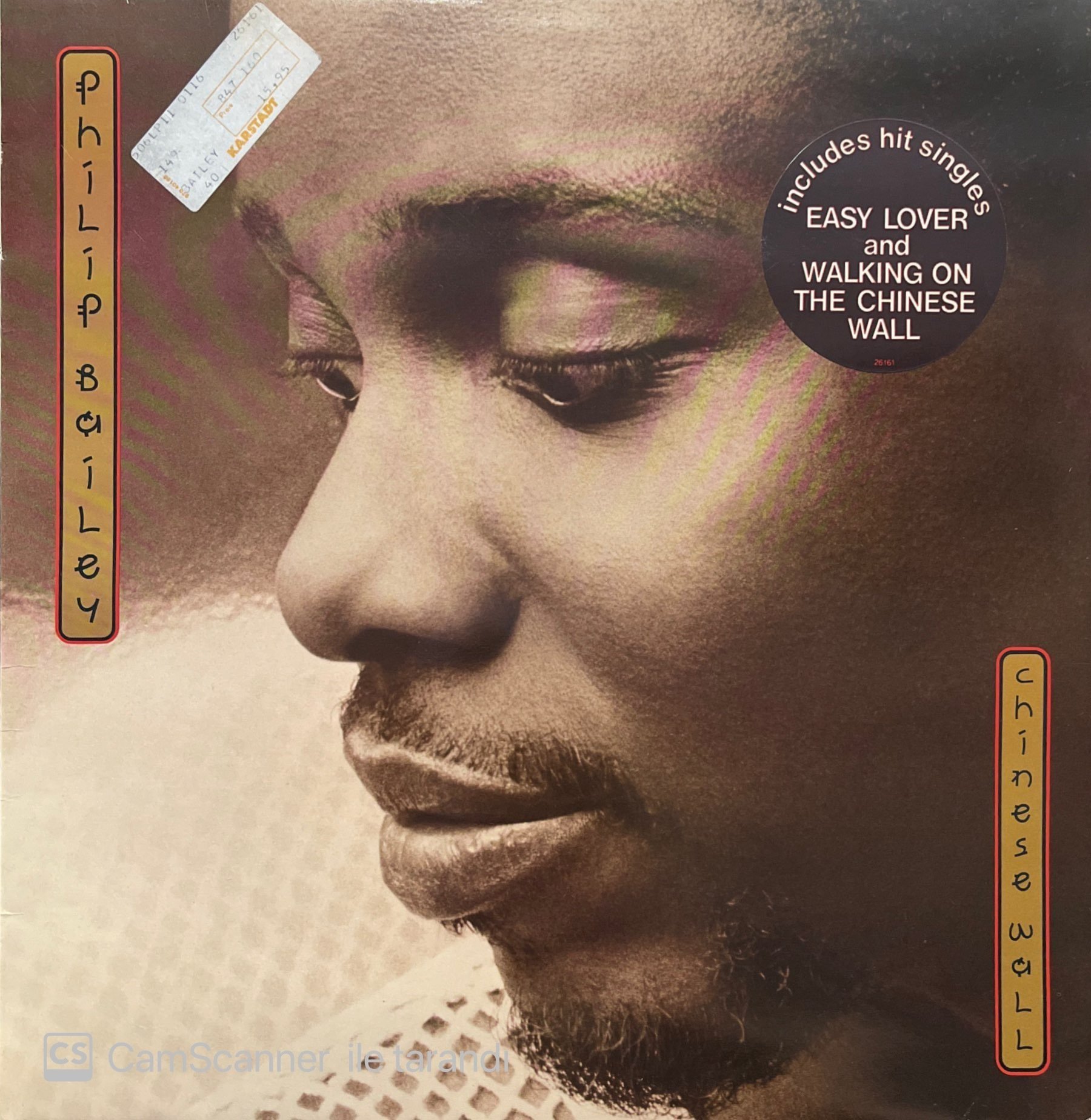 Philip Bailey Chinese Wall LP Plak