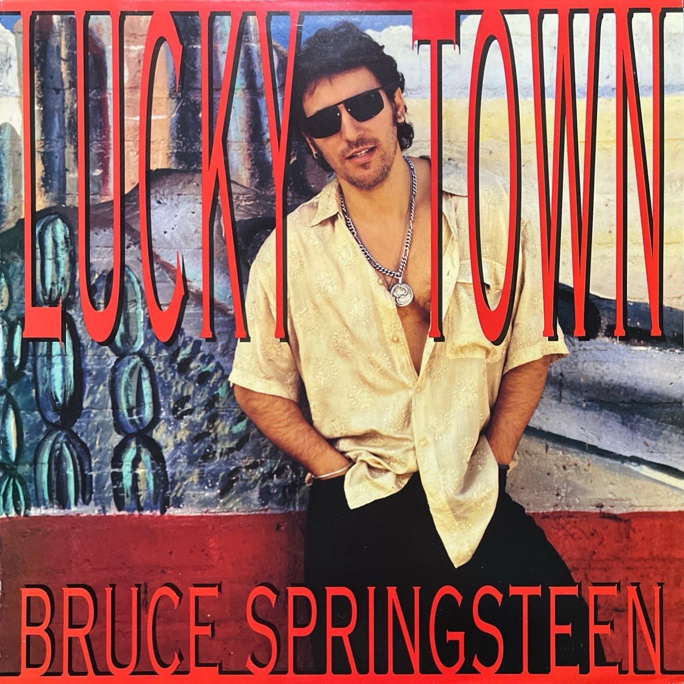 Bruce Springsteen Lucky Town LP Plak