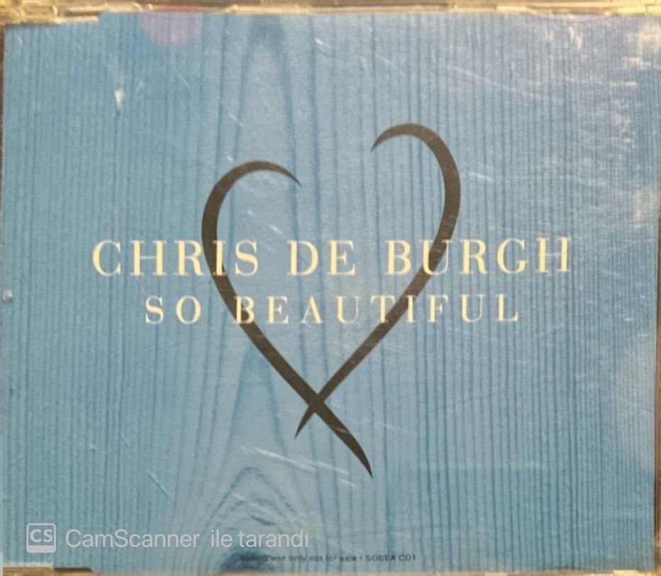 Chris De Burgh So Beautiful Maxi Single CD