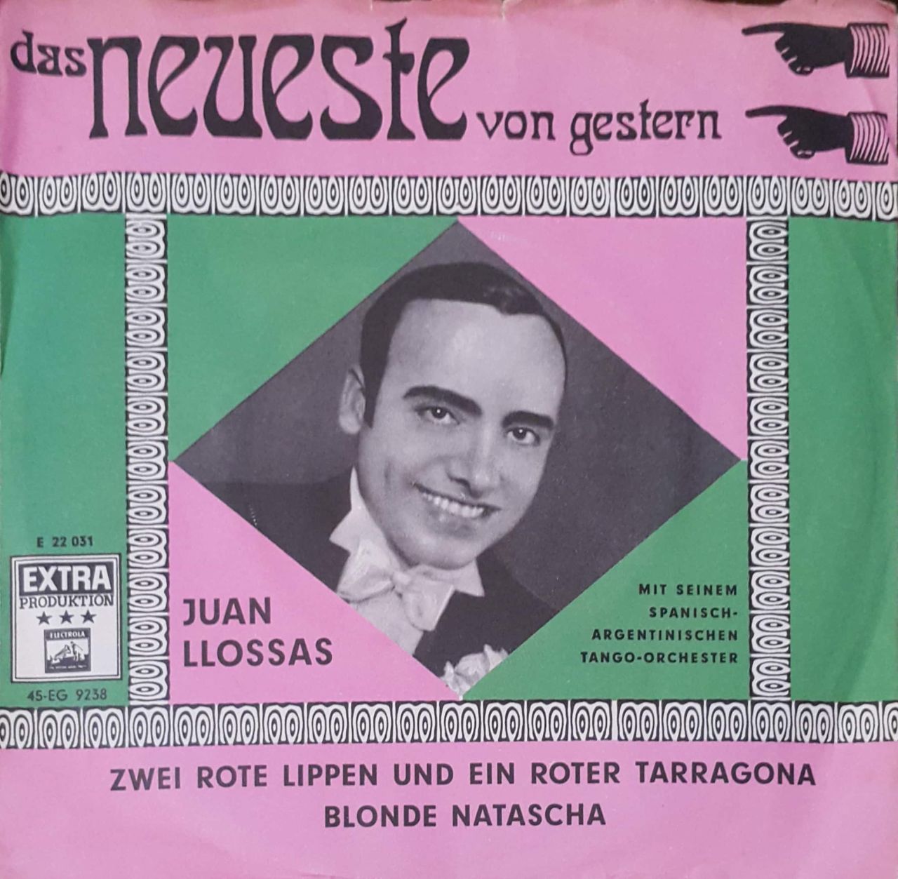 Das Neueste von Gestern Zwei Rote Lippen Und Ein Roter Tarragona  45lik Plak