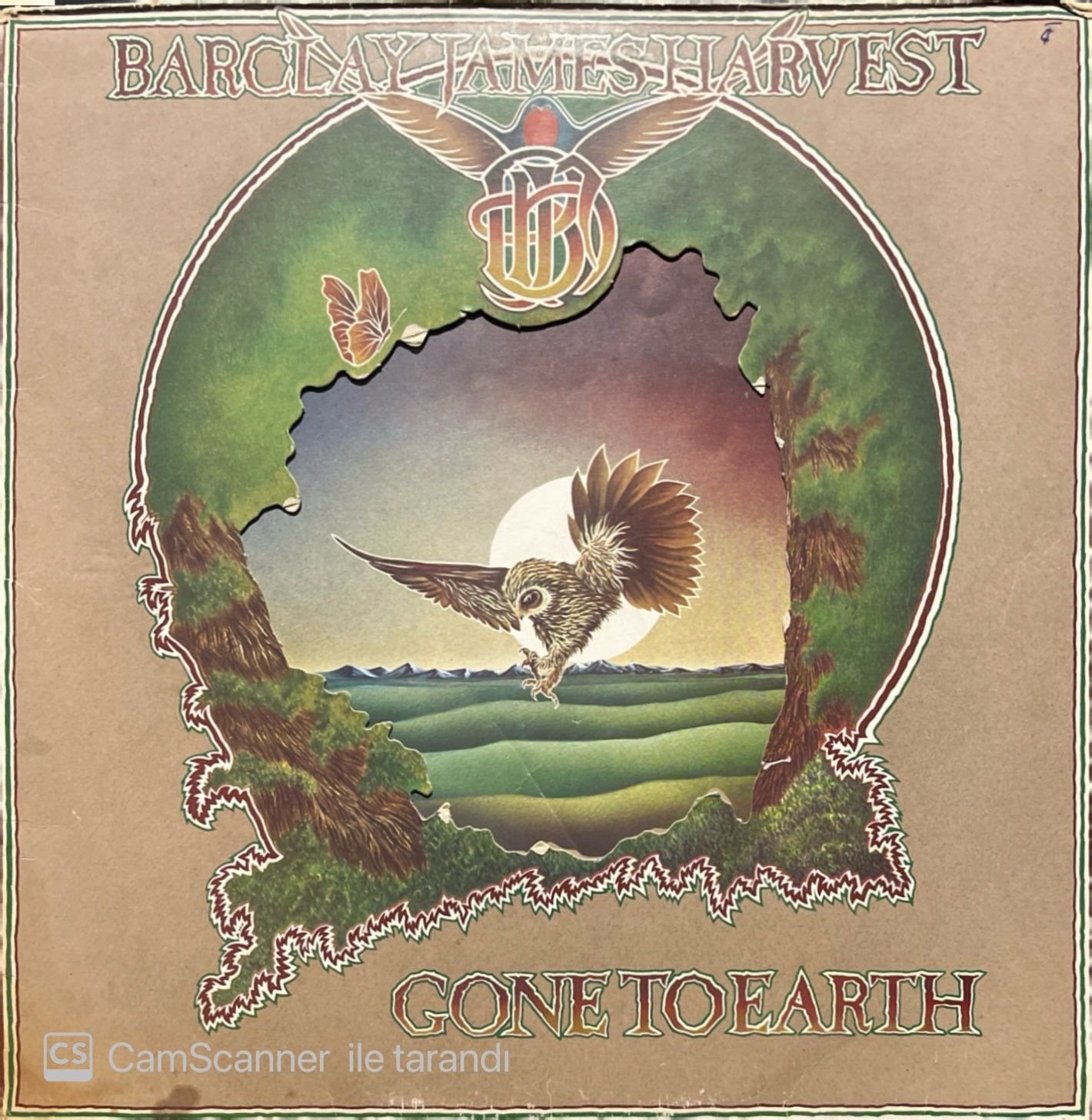 Barclay James Harvest Gone To Earth LP Plak