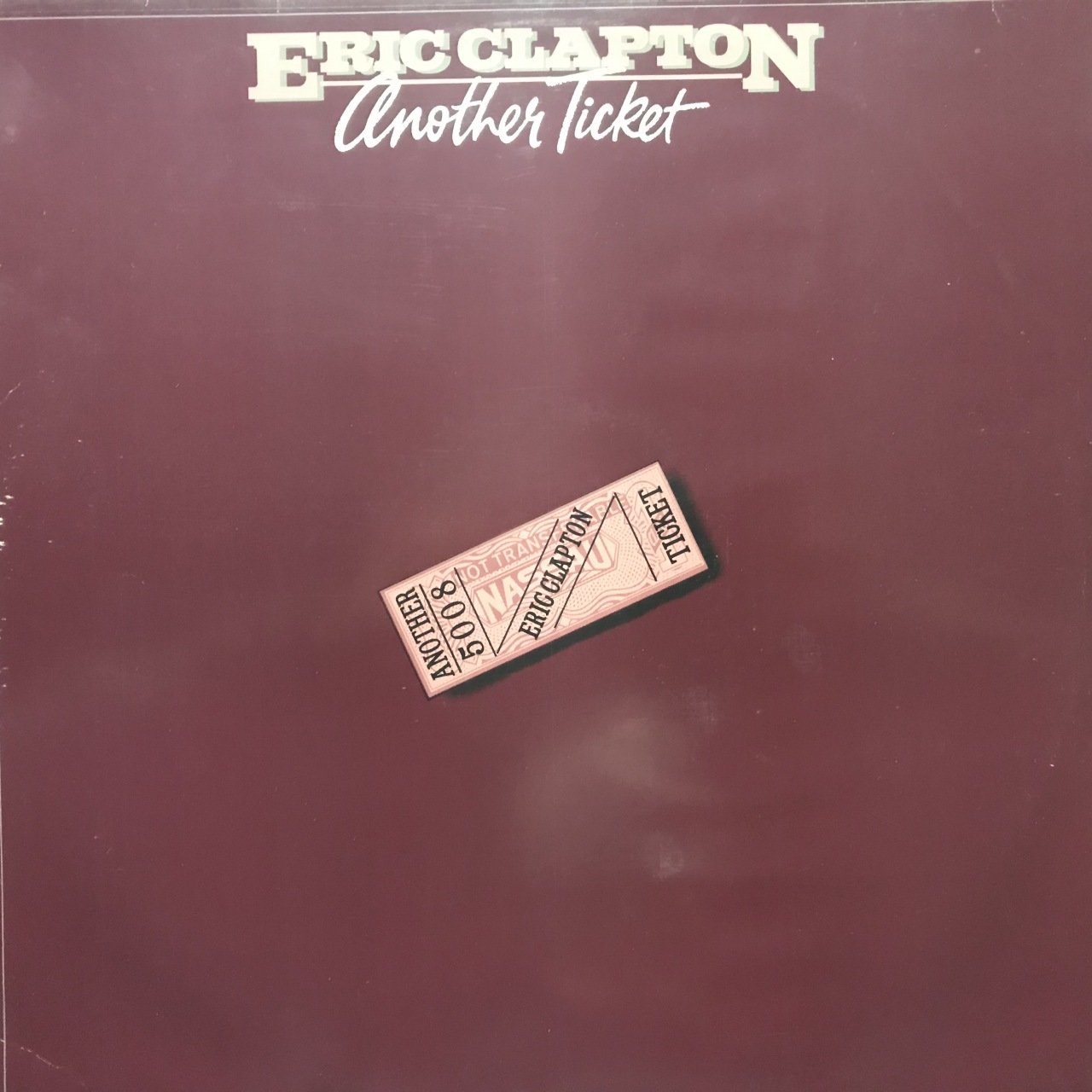 Eric Clapton Another Ticket LP Plak