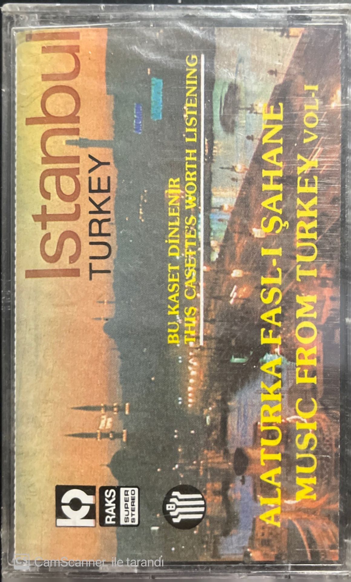Alaturka Fasıl-ı Şahane Vol 1 Açılmamış Jelatininde Kaset
