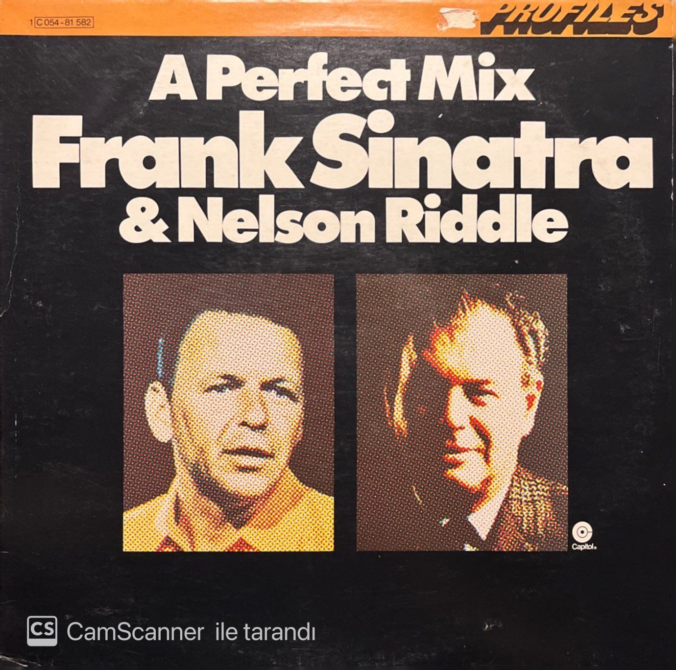 A Perfect Mix Frank Sinatra & Nelson Riddle LP Plak
