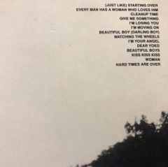 John Lenon Yoko Ono Double Fantasy LP Plak