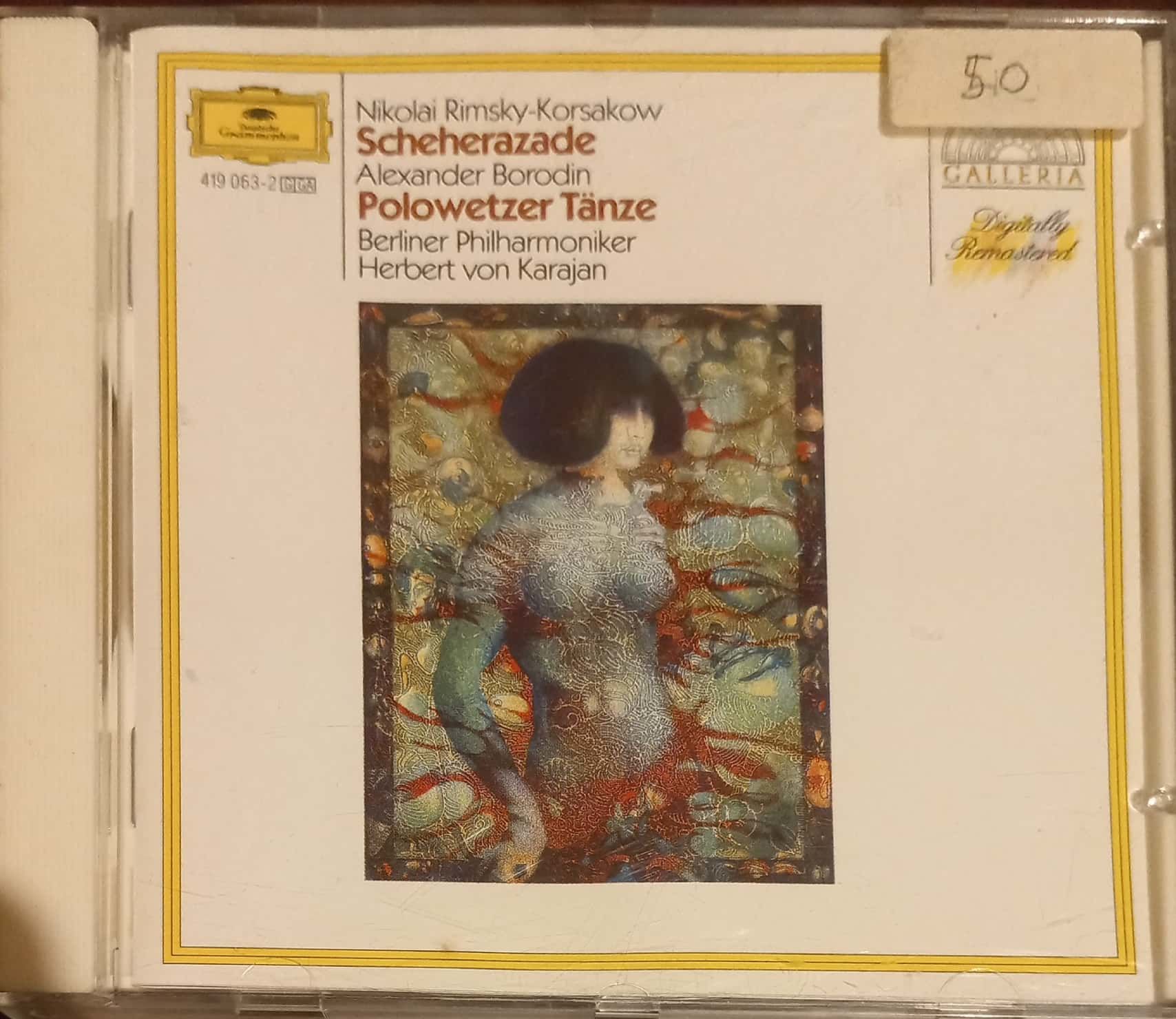 Nikolai Rimsky Korsakow Scheherazade Alexander Borodin Polowetzer Tanze CD