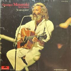 Georges Moustaki In Concert Double LP Plak