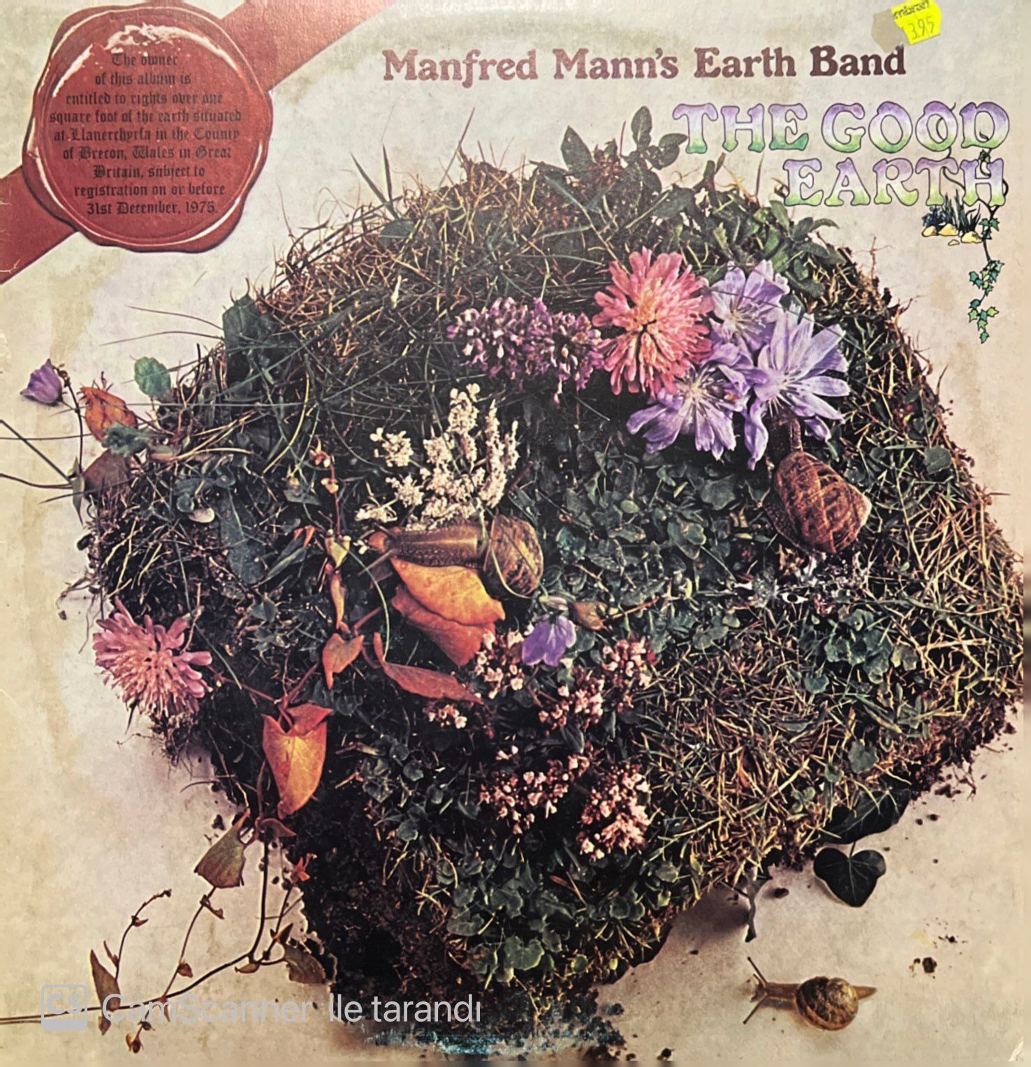 Manfred Mann's The Good Earth LP Plak