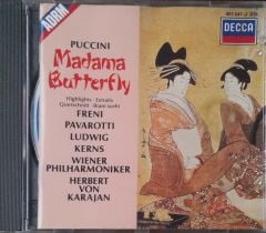 Puccini Madama Butterfly-Highlights Freni-Pavarotti-Karajan CD