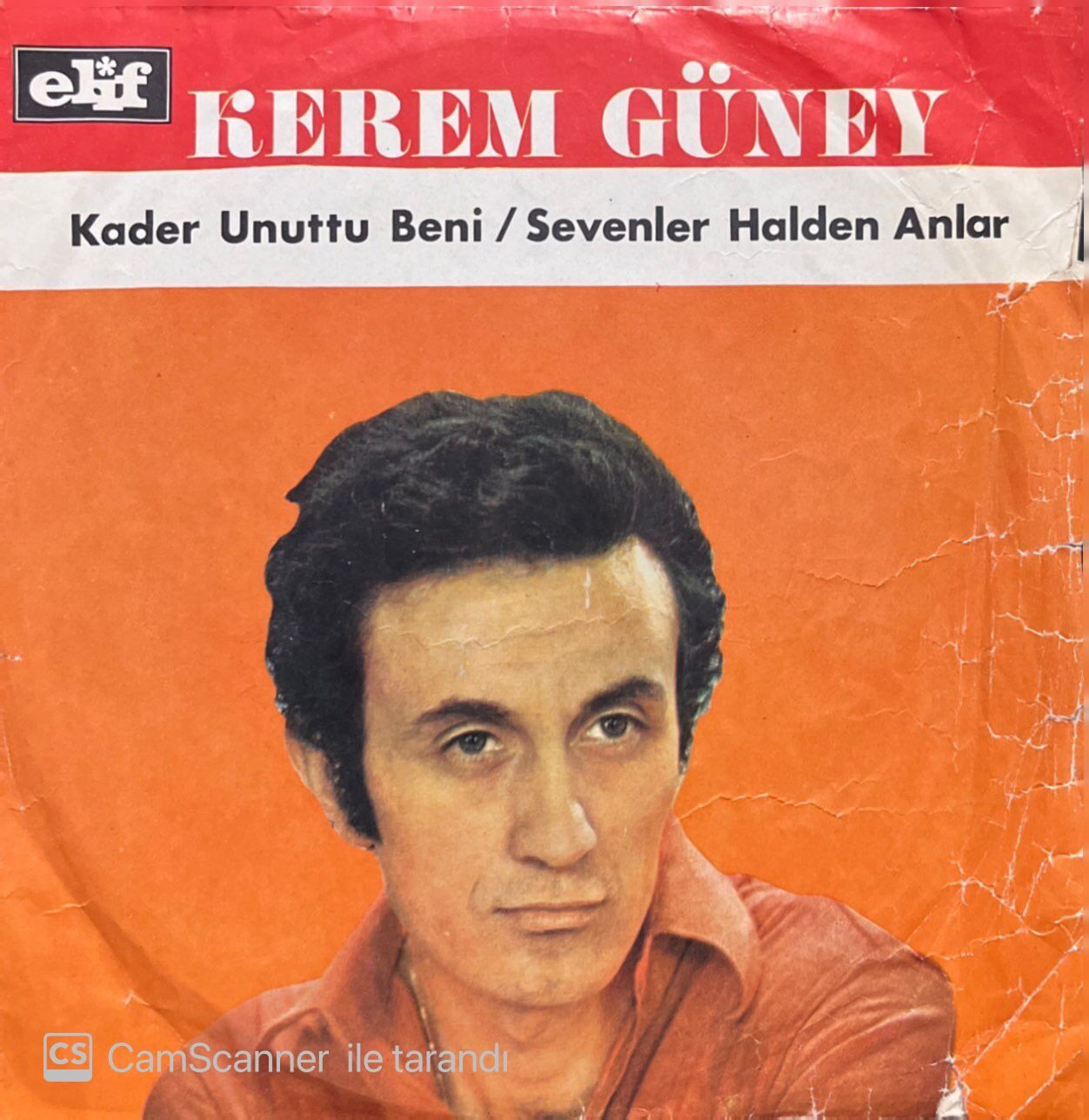 Kerem Güney Kader Unuttu Beni 45lik Plak