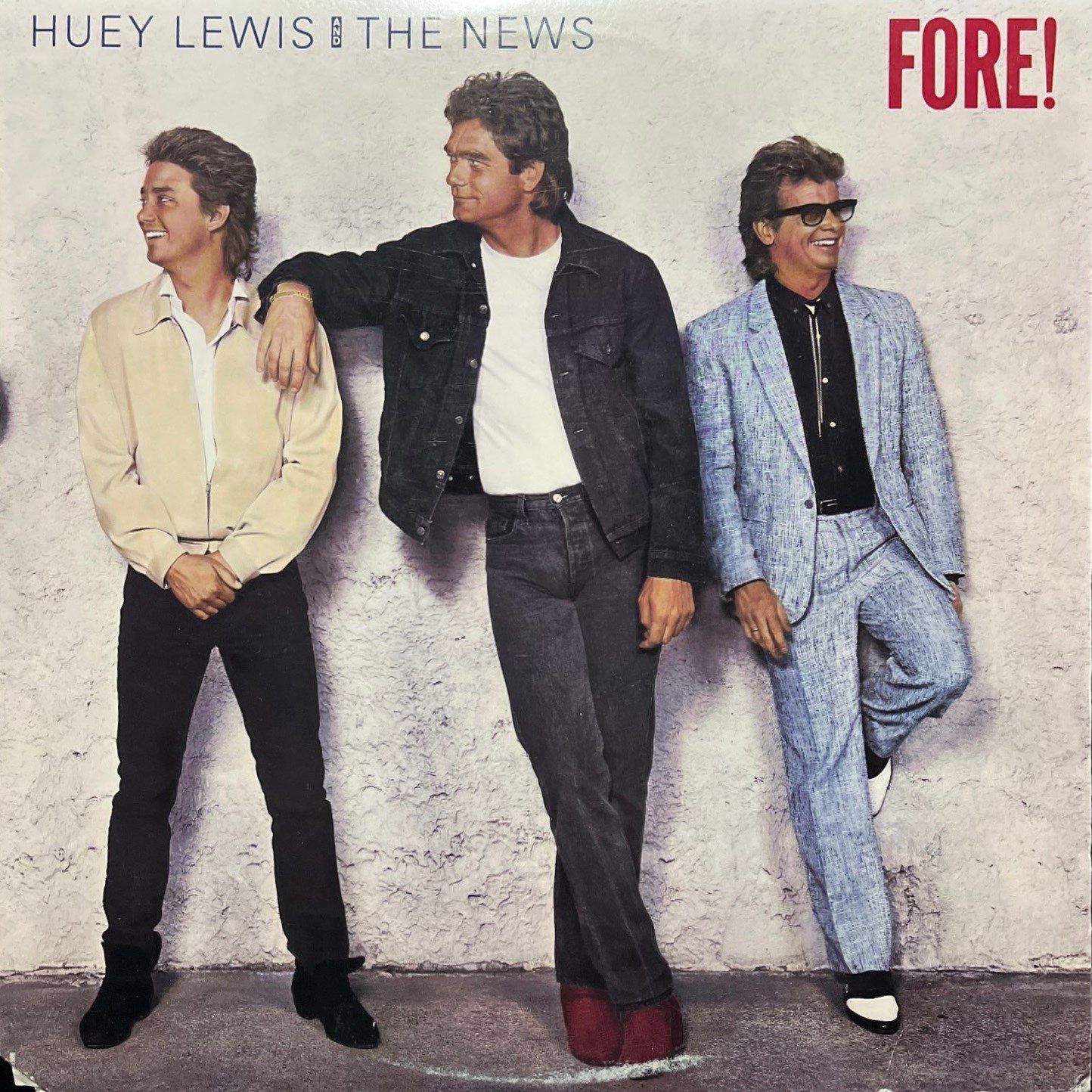 Huey Lewis And The News Fore! LP Plak