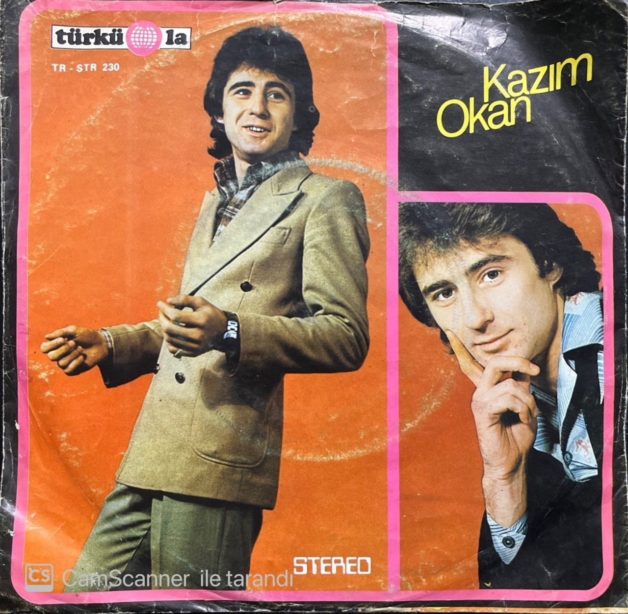 Kazım Okan Tek Arzum 45lik Plak