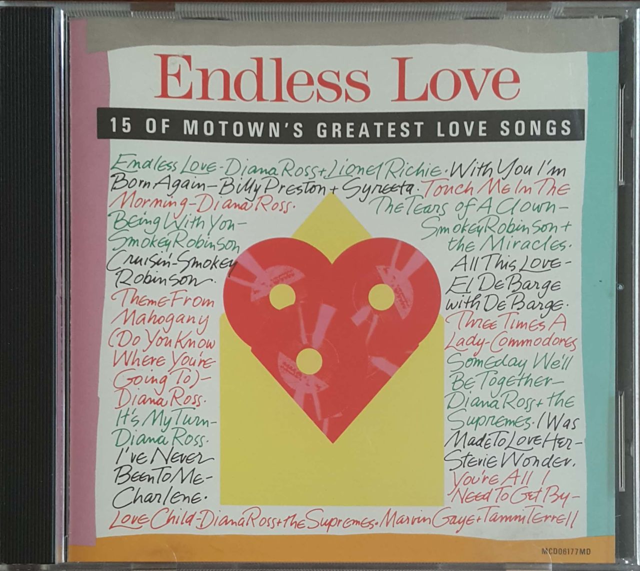 Endless Love 15 Of Motown's Greatest Love Songs CD