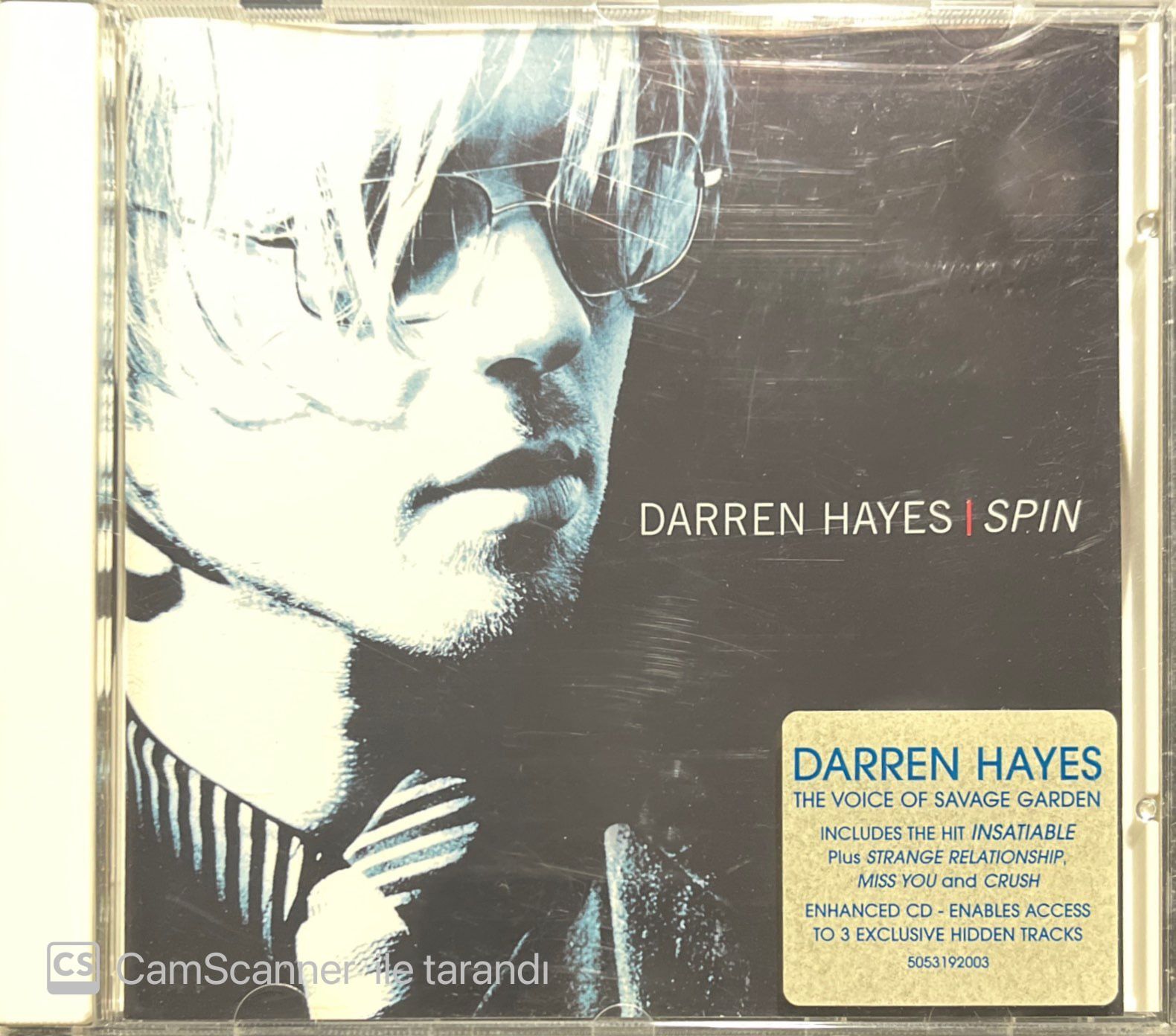 Darren Hayes Spin CD