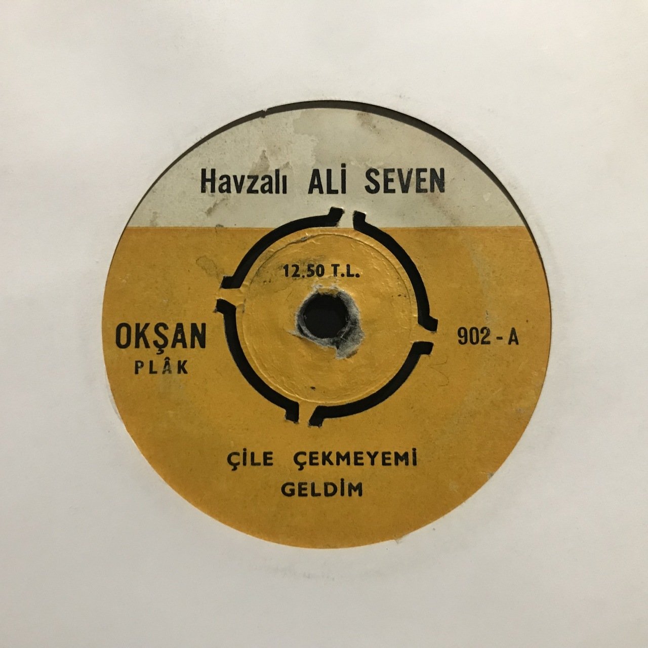 Havzalı Ali Seven Çile Çekmeyemi Geldim 45lik Plak