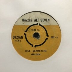Havzalı Ali Seven Çile Çekmeyemi Geldim 45lik Plak