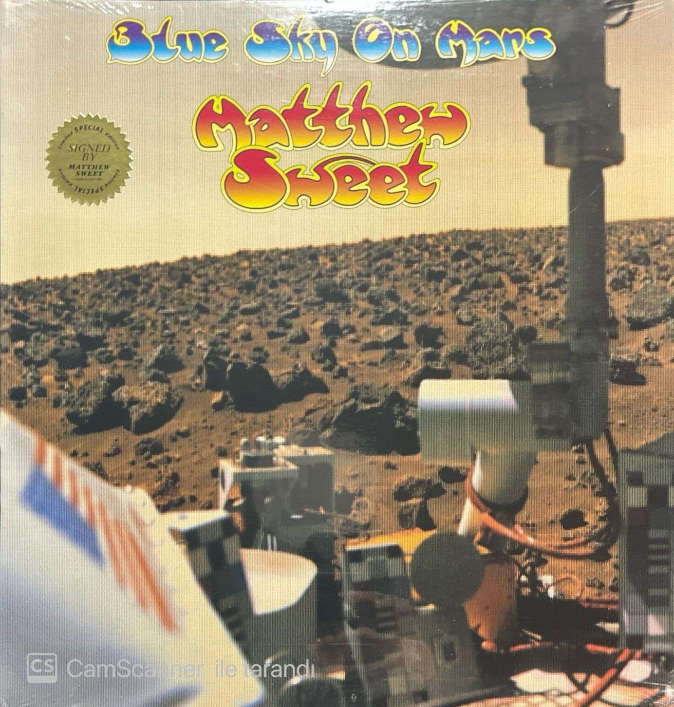 Matthew Sweet Blue Sky On Mars Limited Special Edition LP Plak
