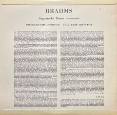 Brahms Ungarische Tanze LP Klasik Plak