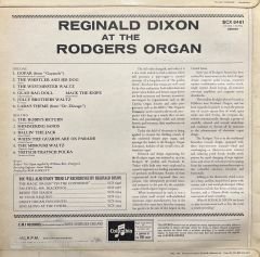 Reginald Dixon At The Rogers Organ LP Plak
