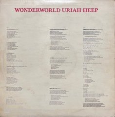 Uriah Heep Wonderword LP Plak