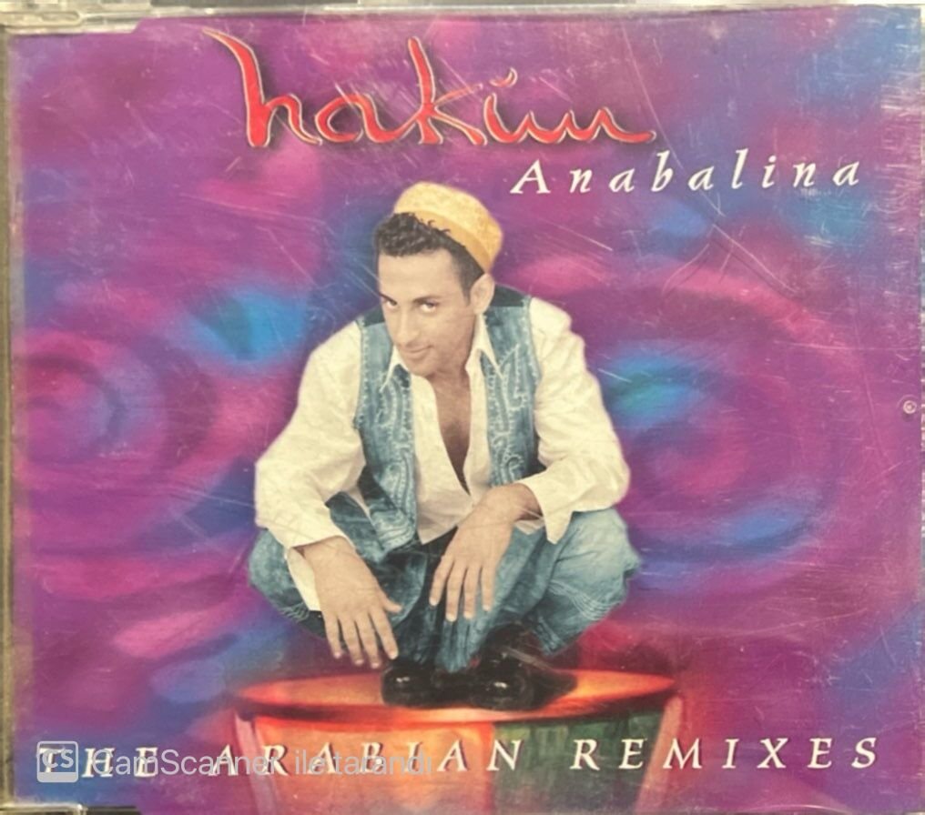 Hakim Anabalina The Arabian Remixes Maxi Single CD