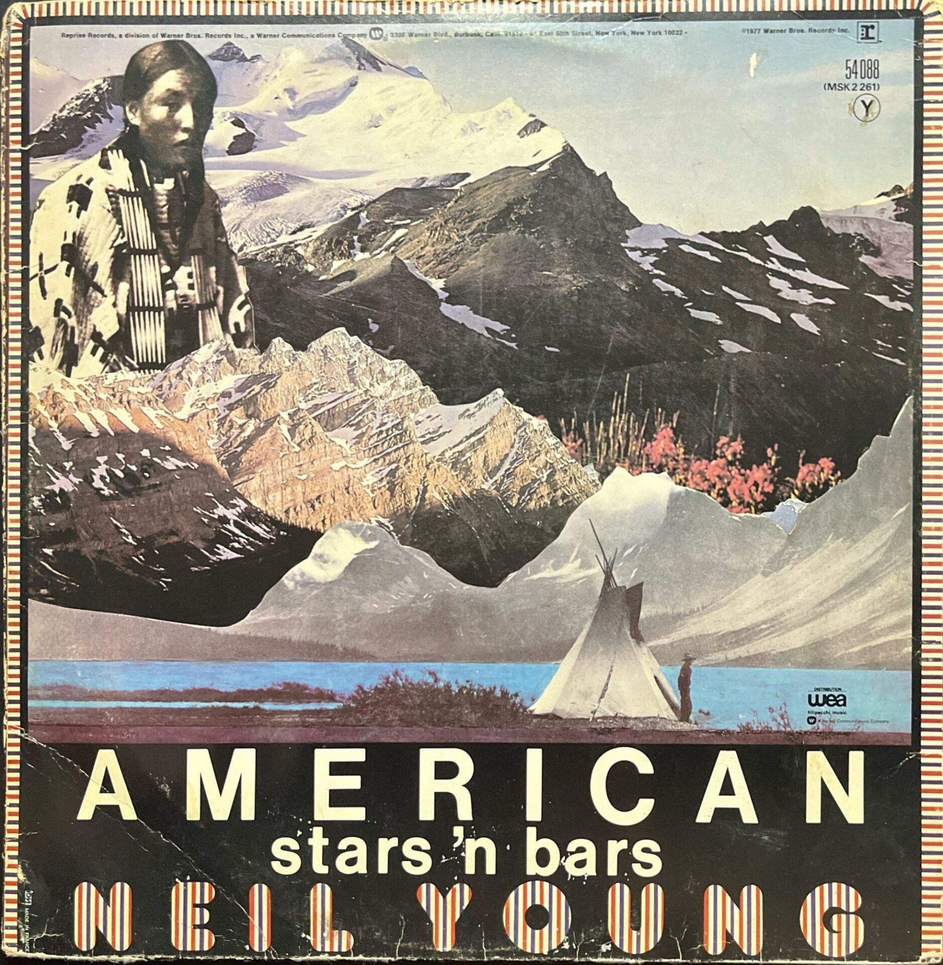 Neil Young American Stars 'n Bars LP Plak