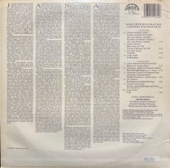 Jana Jonasova Concert Colaratus Dvorak Chamber Orchestra LP Klasik Plak